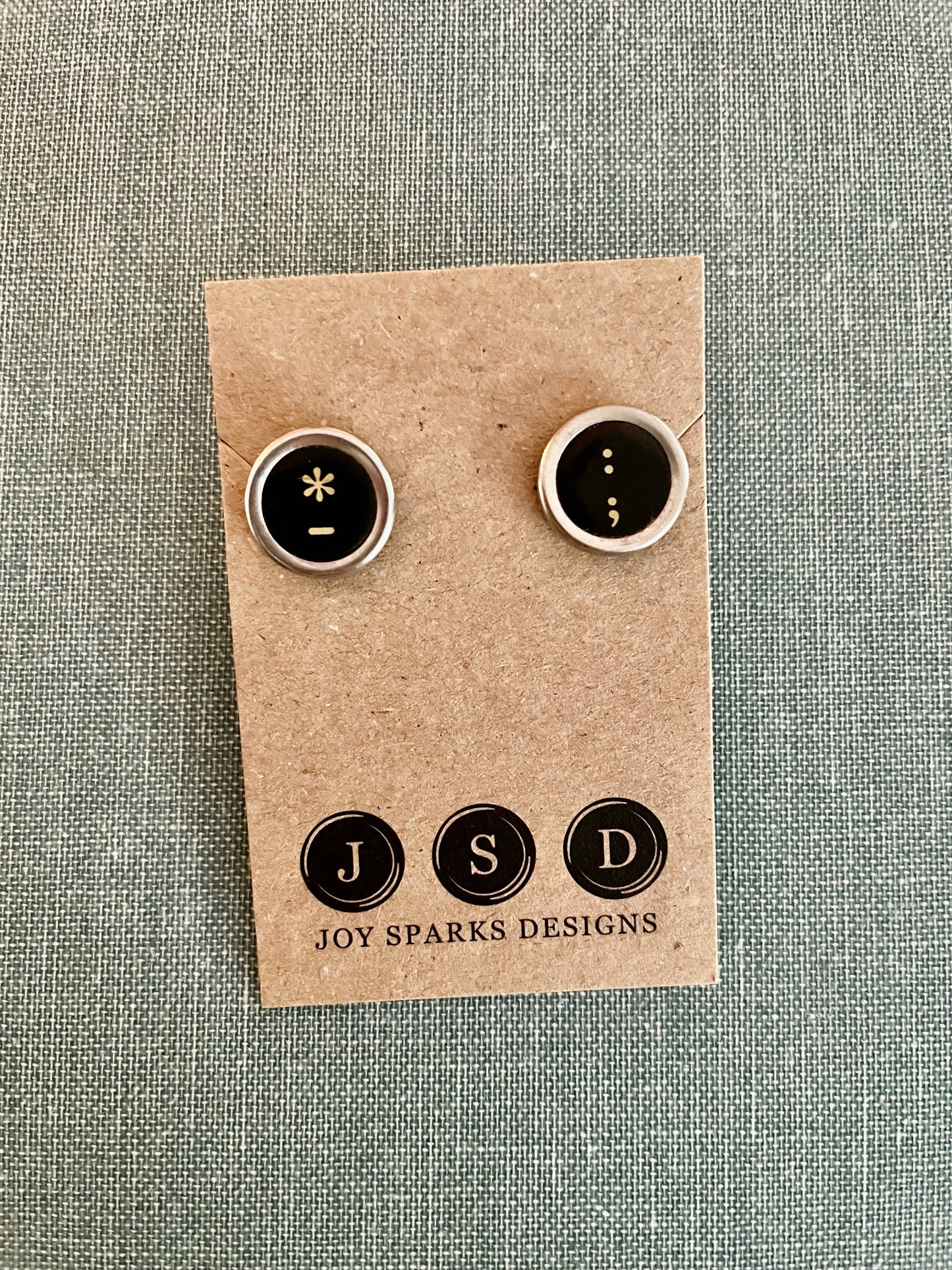 Typewriter Key Earrings Random Selection