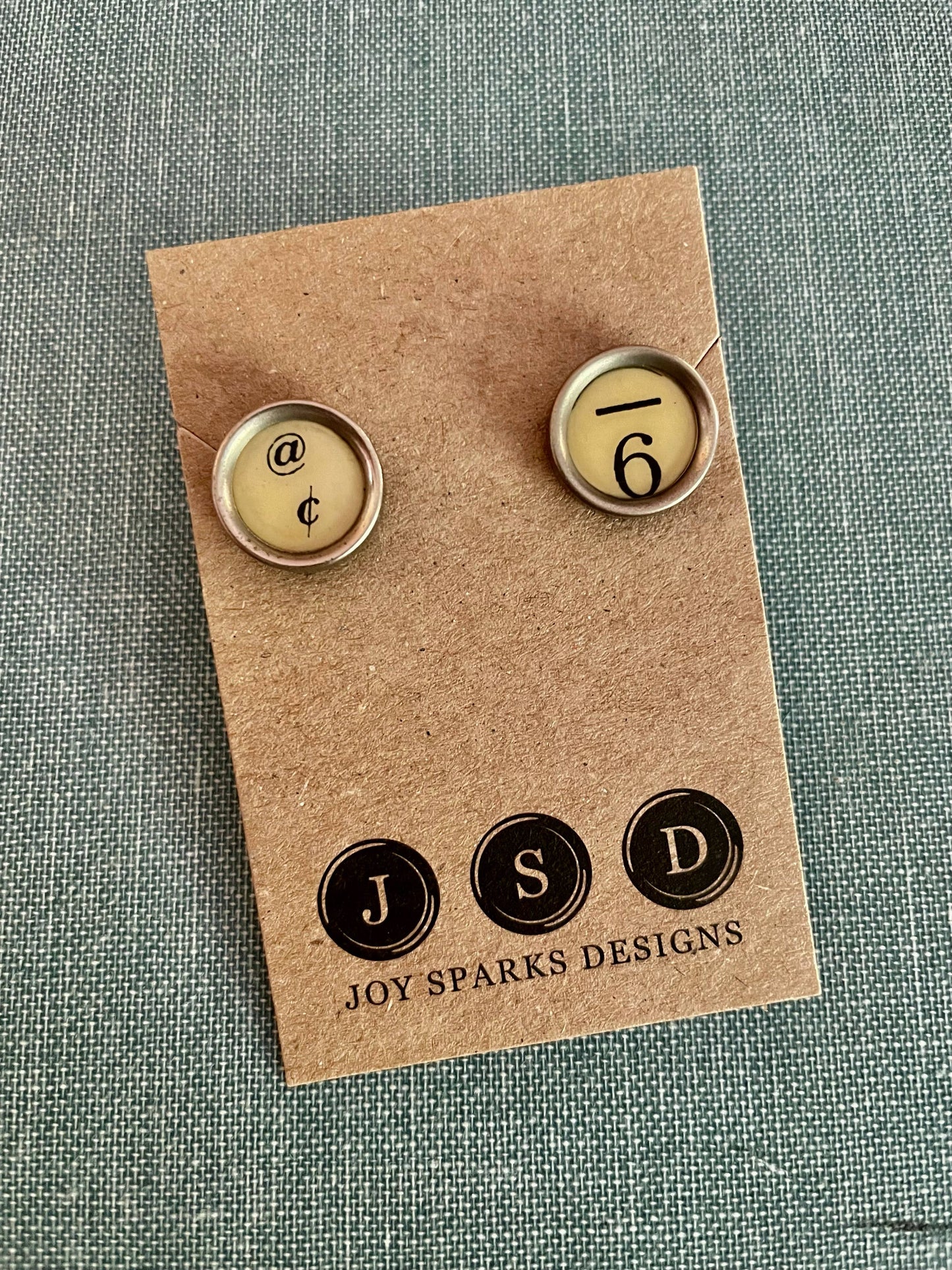 Typewriter Key Earrings Random Selection