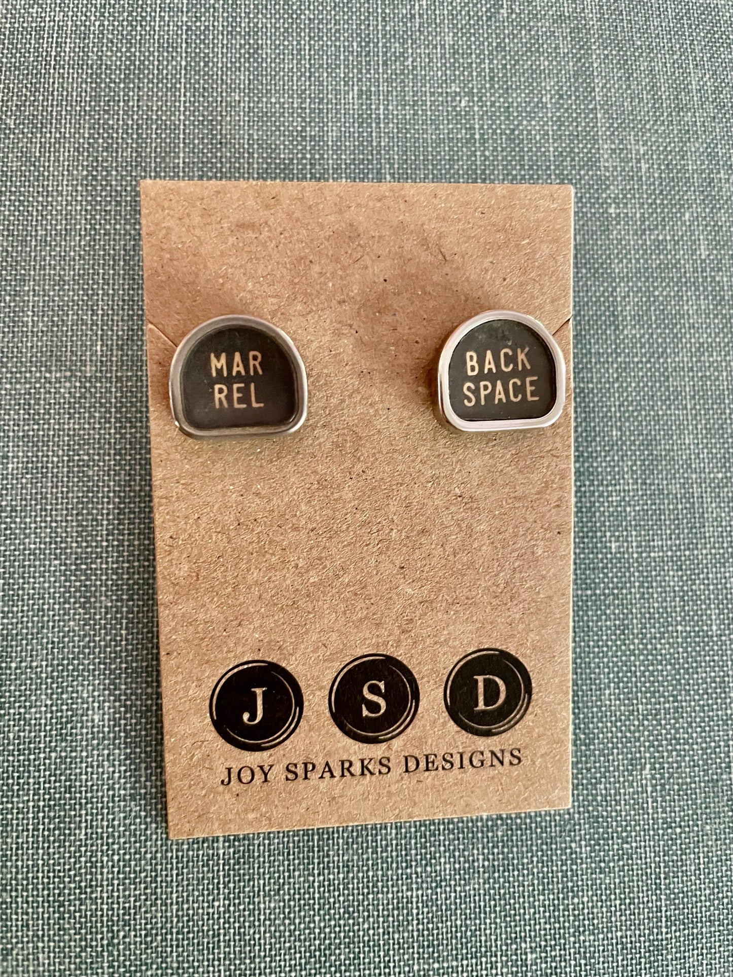 Typewriter Key Earrings Random Selection