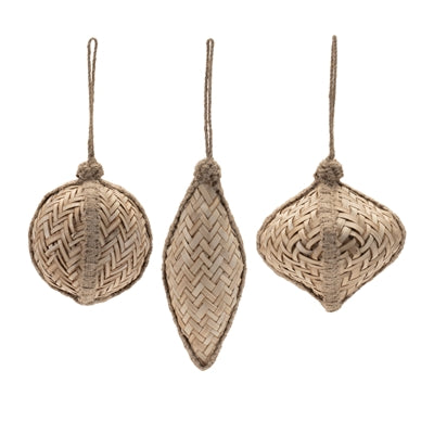 Bamboo Ornament 3 assorted