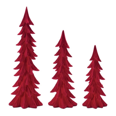 Tree Red Felt