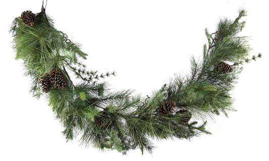 6'L Deluxe Mountain Pine Garland